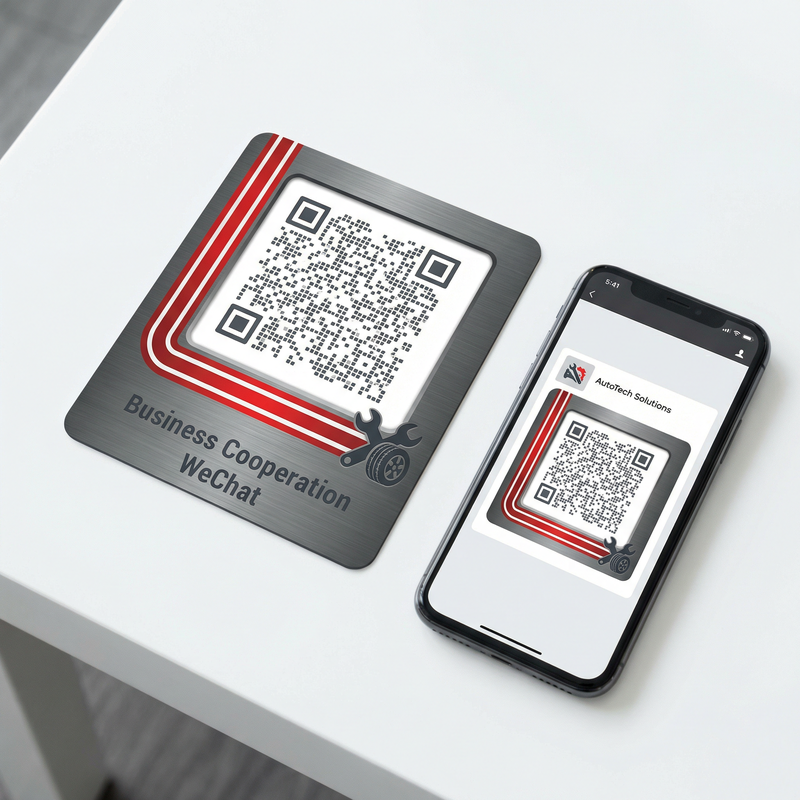 黑丝商务二维码